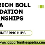 Heinrich Boll Foundation Internships in USA 2026