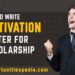 How to Write a Motivation Letter for a Scholarship (With Example)