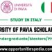 University of Pavia Scholarships 2025-2026 In Italy