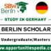 SBW Berlin Scholarship 2025-2026 in Germany (Fully Funded)