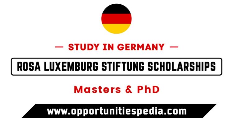 Rosa Luxemburg Stiftung Scholarships 2025-2026 in Germany