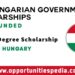 FAO Hungarian Government Scholarships 2024-2025 (Fully Funded)