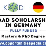 KAAD Scholarships 2025-26 in Germany (Fully Funded)