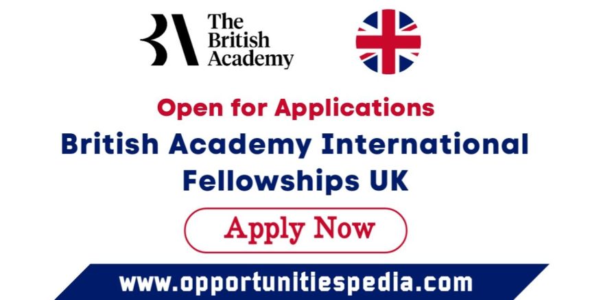 British Academy International Fellowships 2025 in the UK