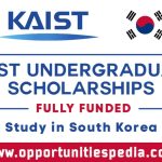KAIST Undergraduate Scholarships 2026 in South Korea (Fully Funded)