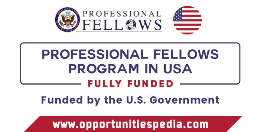 Professional Fellows Program PFP in USA 2026 (Fully Funded)
