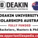 Deakin University Scholarships in Australia 2025 (Fully Funded)