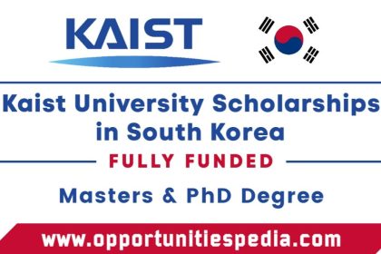 KAIST University Scholarships 2026 in South Korea (Fully Funded)