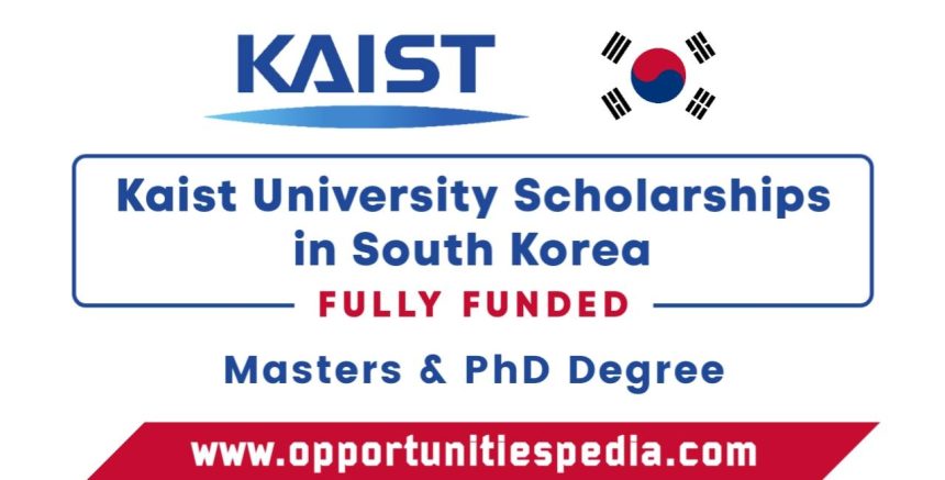 KAIST University Scholarships 2026 in South Korea (Fully Funded)