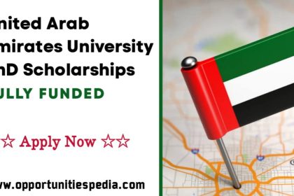 United Arab Emirates University PhD Scholarship 2025 (Fully Funded)
