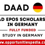 DAAD EPOS Scholarship 2026 in Germany (Fully Funded)
