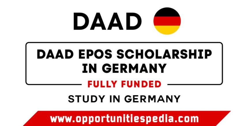 DAAD EPOS Scholarship 2026 in Germany (Fully Funded)