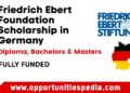 Friedrich Ebert Foundation Scholarship in Germany 2024-2025 (Funded)