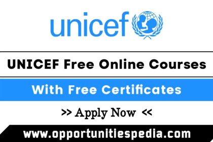 UNICEF Free Online Courses 2025 With Free Certificates