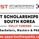 UST Scholarships 2026 in South Korea (Fully Funded)