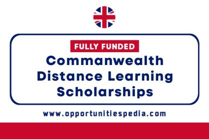 Commonwealth Distance Learning Scholarships 2025-2026 (Fully Funded)