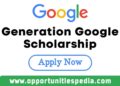 Generation Google Scholarship 2024-2025 (APAC)