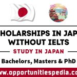 Scholarships in Japan Without IELTS 2025-2026 (Study in Japan)