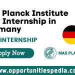 Max Planck Institute Law Internship 2025 in Germany