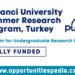 Sabanci University Summer Research Program 2025 in Turkey (Fully Funded)
