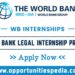 World Bank Legal Internship Program 2025