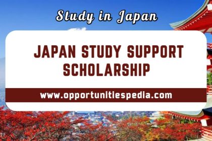 Japan Study Support Scholarship 2025 (Study in Japan)