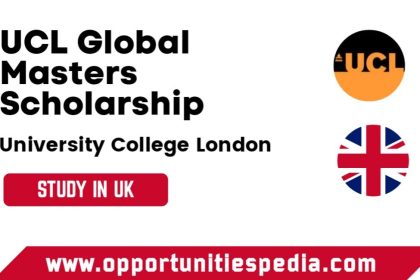 UCL Global Masters Scholarship in UK 2025 (Study in UK)