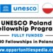UNESCO Poland Fellowship Program 2024 | Fully Funded