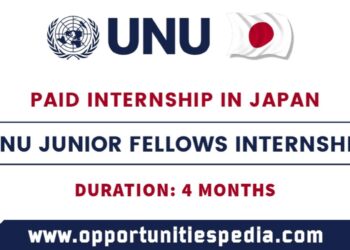 UNU Junior Fellows Internship 2025 in Tokyo, Japan
