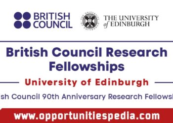British Council Research Fellowships 2025 at University of Edinburgh