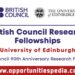 British Council Research Fellowships 2025 at University of Edinburgh