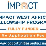 Impact West Africa Fellowship 2024 (Fully Funded)