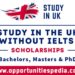 Study in the UK Without IELTS 2025 | UK Scholarships