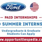 Ford Summer Internships 2024 in USA (Apply Now)