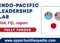 Indo-Pacific Leadership Lab 2024 in USA, Fiji, Japan (Fully Funded)