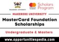 Mastercard Foundation Scholarship 2024-25 at Makerere University