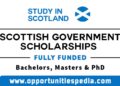 Scottish Government Scholarships 2024-25 (Fully Funded)