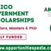 Mexico Government Scholarships 2024 (Fully Funded)
