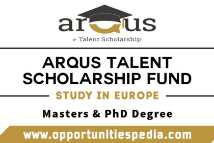 Arqus Talent Scholarship Fund 2024-25 (Study in Europe)