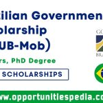 Brazilian Government Scholarship Program 2025-26 (GCUB-Mob)