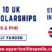 Top 10 UK Scholarships For International Students 2024-2025