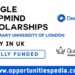 Google DeepMind Scholarships 2024-25 at Queen Mary University in UK (Fully Funded)