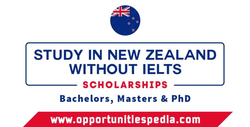 Study in New Zealand Without IELTS 2025 | New Zealand Scholarships