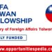 MOFA Taiwan Fellowship 2025 (Fully Funded)