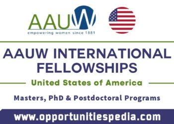 AAUW International Fellowships 2026 in the USA