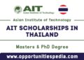 AIT Scholarships 2025 in Thailand For International Students