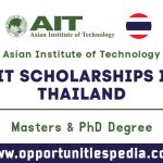 AIT Scholarships 2025 in Thailand For International Students