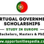 Portugal Government Scholarships 2025-2026 (Study in Europe)