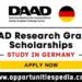 DAAD Research Grants Scholarships 2025 in Germany (Fully Funded)
