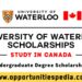 University of Waterloo Scholarships 2025 in Canada